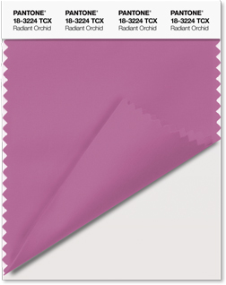 Pantone Radiant Orchid